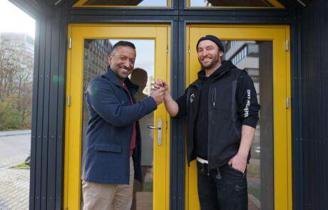 George links mit Johannes Mager_BN_privat